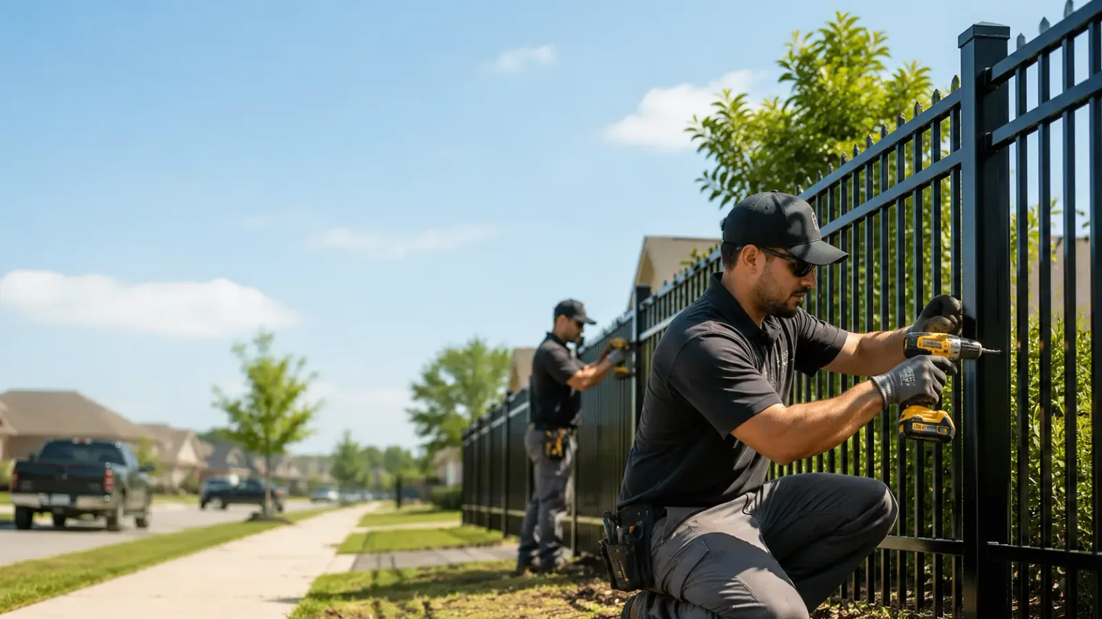 Metal Fence Installation in Crestwood, IL